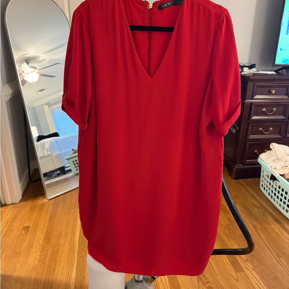 Ralph Lauren Red Women's Dress